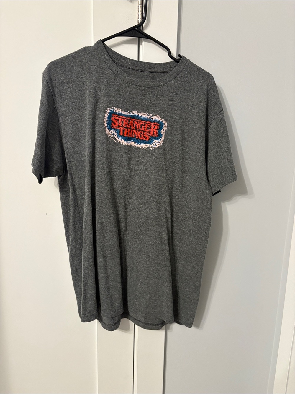 Men’s Gray Graphic Stranger Things T-Shirt